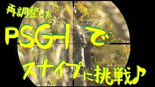 【サバゲー】： PSG-1再調整。スナイプに挑戦♪ の巻