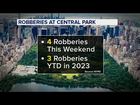 4 muggings in Central Park since Thursday; no arrests so far