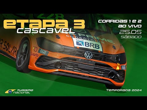 [CORRIDAS 1 E 2] ETAPA 02 SPRINT - TURISMO NACIONAL BR 2024 - Cascavel/PR