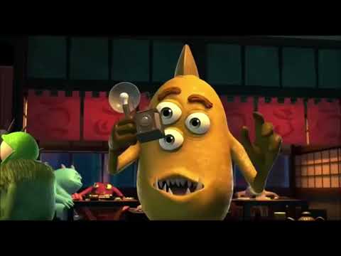 Monsters Inc Boo Scares Crowd of Monsters sound effects Version