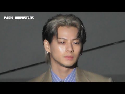 Sho Hirano arrival at show Louis Vuitton Paris 20 january 2026 Fashion Week 