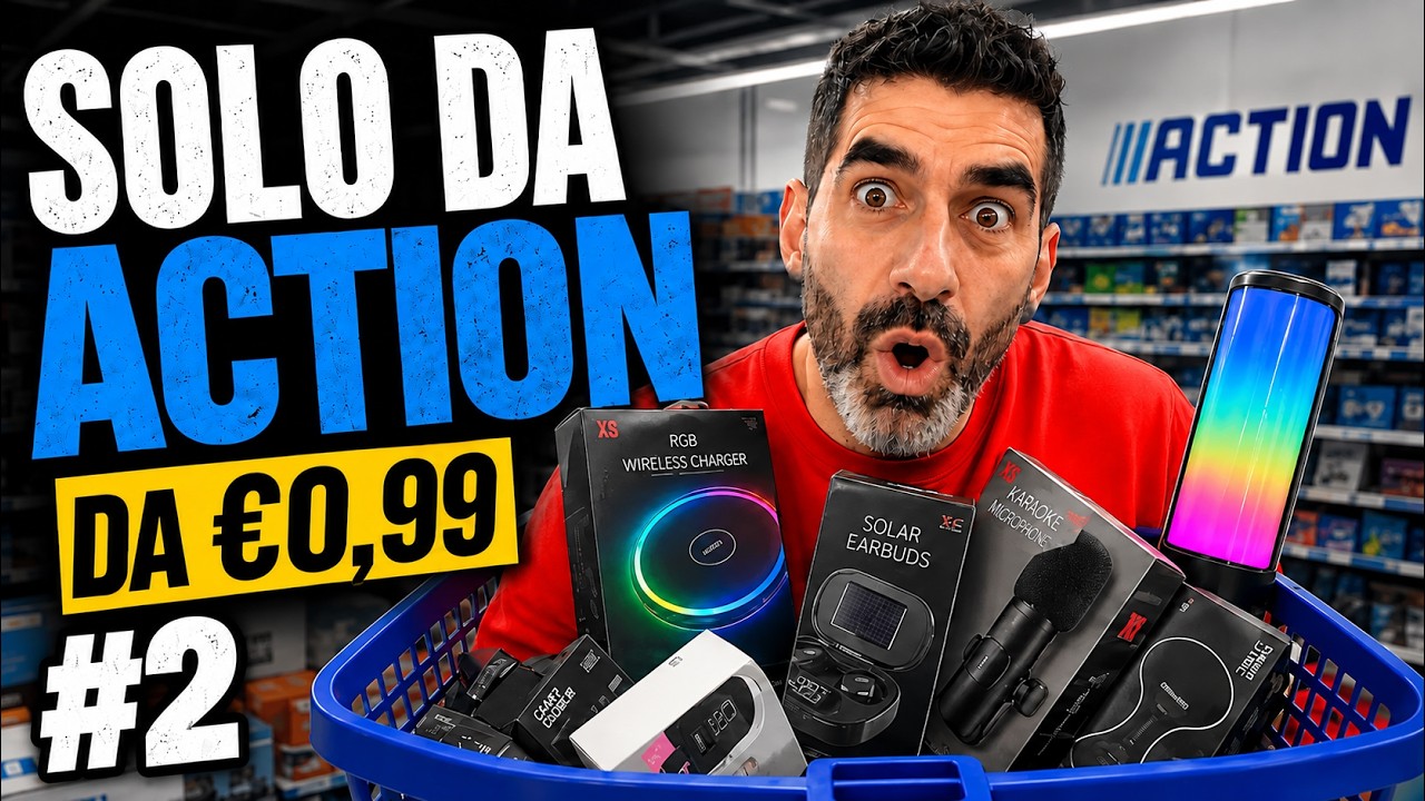 ACTION: HO COMPRATO GADGET TECH, ALCUNI SONO CLAMOROSI #2