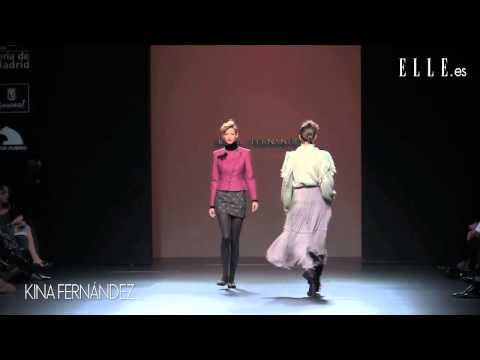 Kina Fernández. Mercedes-Benz Fashion Week Madrid otoño - in | Elle España