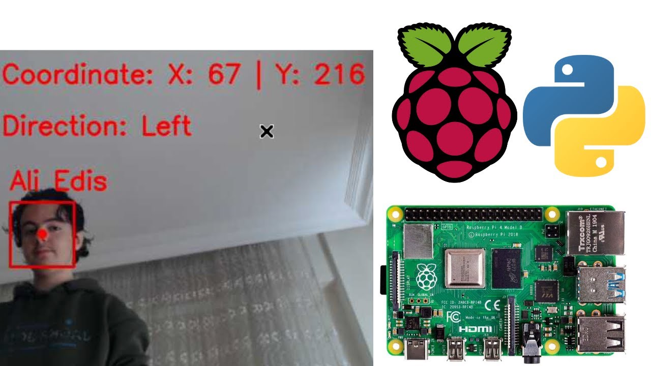 Custom Face recognition tracking with Python and Raspberry pi