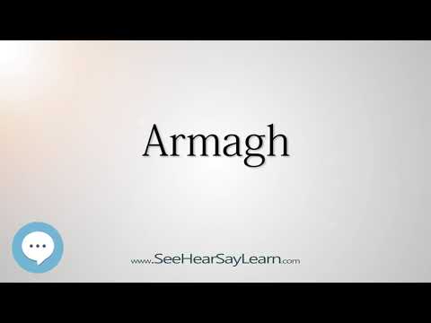 Armagh (How to Pronounce Cities of the World)💬⭐🌍✅