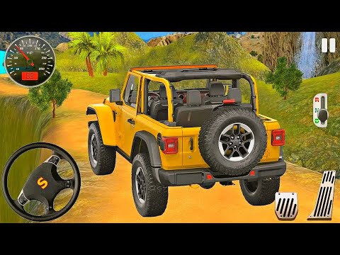 Offroad Jeep 4x4 Extreme Driving 😱 | Hill Climb SUV Simulator | Android Gameplay
