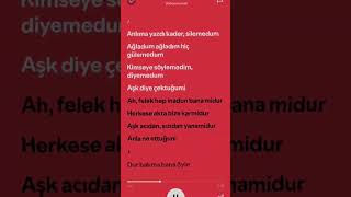 Volkan Konak - aleni aleni (şarkı sözleri)