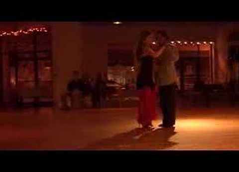  Meredith Klein  and  Andres Amarilla  are  dancing  to  the  tango  "  La Payanca  "