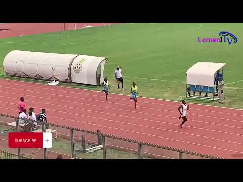 Girls 200m. Heat 7. Inter-Tvet athletics competition. Ashanti Region. 2024.