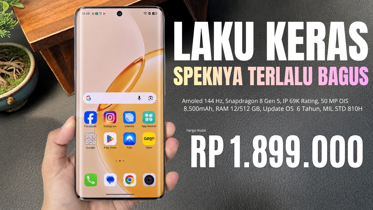 BARU LAUNCHING, LANGSUNG HABIS‼️8500mAh, RAM 12/512 GB - HP TERBARU DAN TERBAIK PALING LARIS 2026
