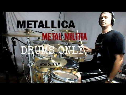 METALLICA - Metal Militia - Drums Only