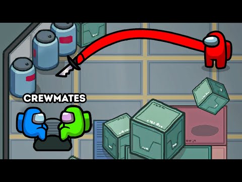 VENTING CREWMATE vs INFINITE RANGE IMPOSTER