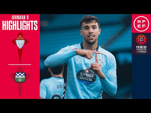 Resumen #PrimeraFederación | RC Celta Fortuna 2-1 Racing Ferrol | Jornada 9 | Temporada 2025/26