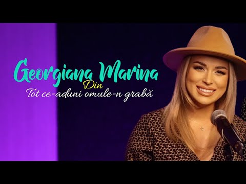 Georgiana Marina - Din tot ce aduni omule-n graba [Video Lyrics] COVER