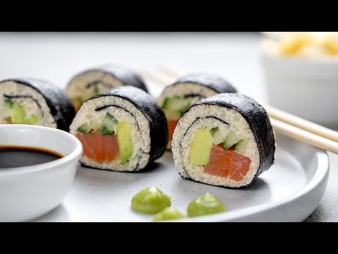 Easy Keto Sushi [Customizable to Any Low-Carb Roll]