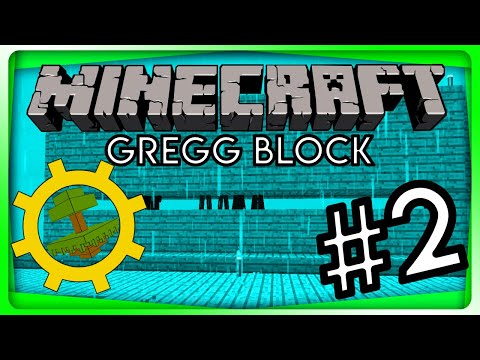 Minecraft Gregg Block Let's Play Tutorial Series Episode 2 MOBS!