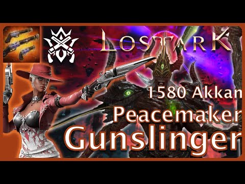 Lost Ark - Solo Akkan Peacemaker Gunslinger 1580