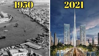 Dubai 1950 to 2023  Evolution of the Dubai  dubai 