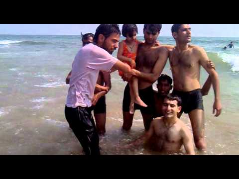 mohit at golden sea beach ocean