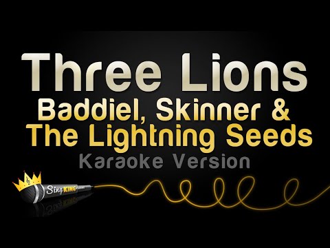 Baddiel, Skinner & The Lightening Seeds - Three Lions (Karaoke Version)