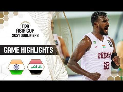 India - Iraq | Highlights - FIBA Asia Cup 2021 Qualifiers
