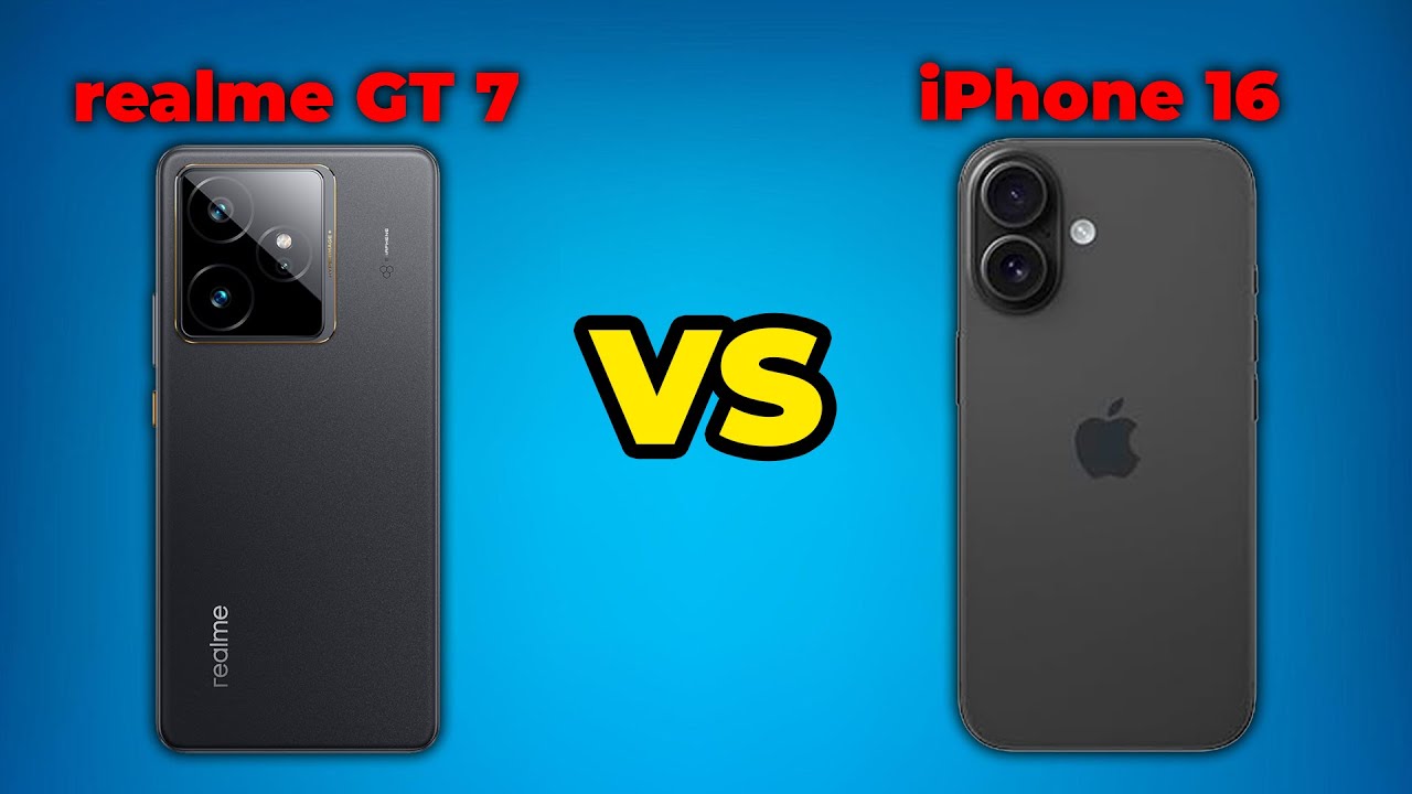 realme GT7 vs iPhone 16, il ritorno del flagship killer - YouTube