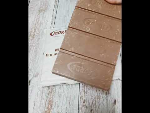 morde milk compound chocolate | #chocolate #youtubeshorts #shorts