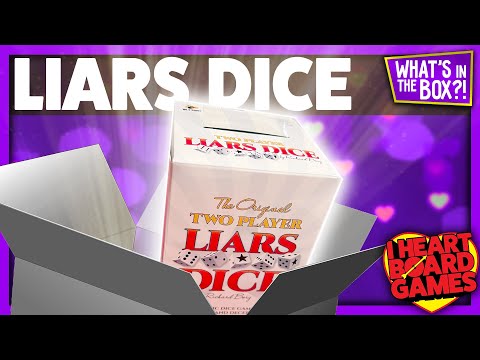Liar's Dice Unboxing: What's In The Box?!