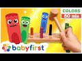 Toddler Learning Video COLOR CREW MAGIC Pounding Pegs Cat Pencil Holder DIY BabyFirst TV