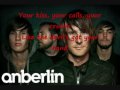 Anberlin - Feel Good Drag (lyrics) 