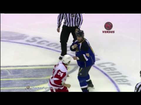 Brad May vs Brad Winchester Feb 9, 2010