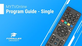 MYTVOnline Program Guide - Single