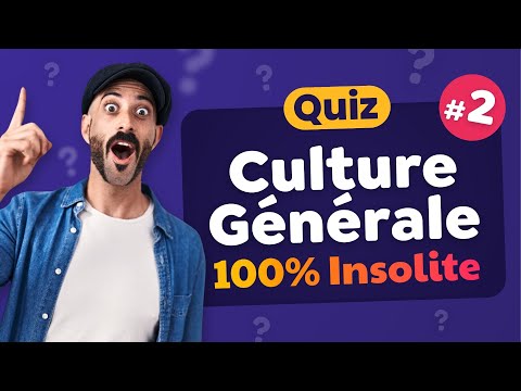 General Knowledge Quiz 100% Unusual #2 - 30 Questions