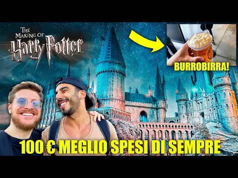 TOUR COMPLETO HARRY POTTER STUDIOS di LONDRA - CI UBRIACHIAMO CON LA BURROBIRRA! (100€ SPESI BENE)