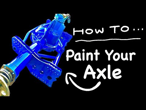 🥶 How To Paint You’re Axle & Create A Work Of Art 💥 DIY You Can Do!