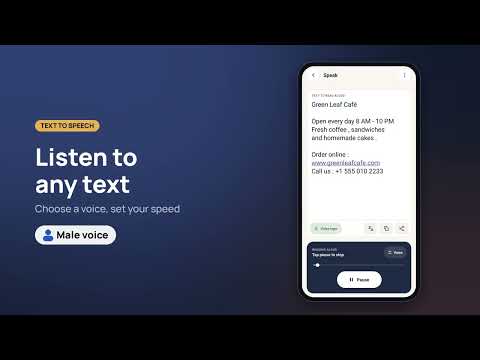 Image to text : Text to Speech video thumbnail