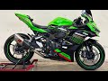 Kawasaki Ninja Zx25r Se 2020 Exhaust Sound Akrapovic GP Slip On Not Remove Catalytic