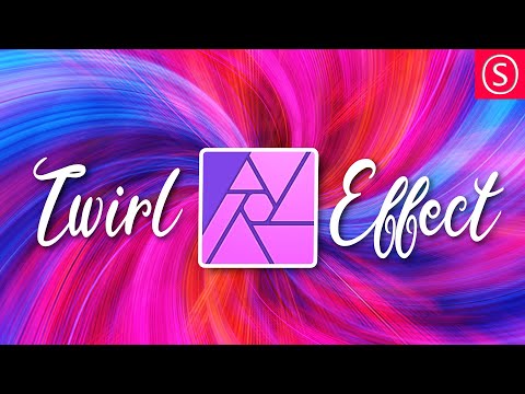 Twirl Effect - Affinity Photo Tutorial