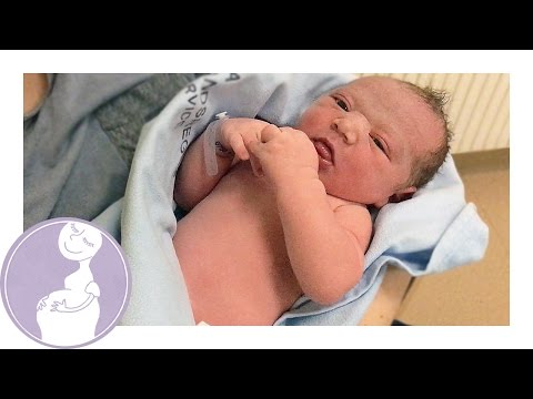 Bebisen är äntligen här! - Sandra v.43