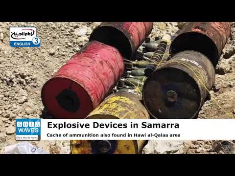 Dozens of explosive devices found in Samarra
