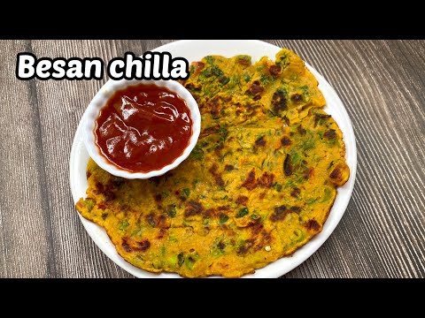 Besan chilla | Besan chilla recipe | बेसन का चिल्ला | chilla recipe #shorts #ytshorts #breakfast