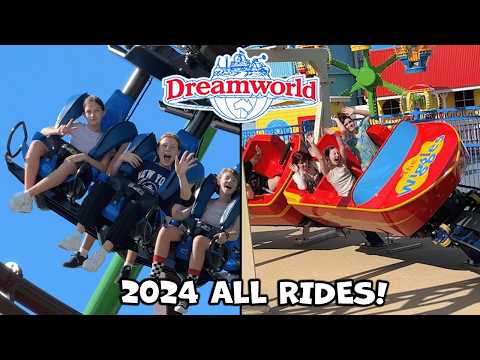Dreamworld Gold Coast ALL Rides! | Thrill Rides, Family Rides & MORE! 🎢