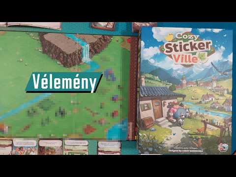 No spoiler | Cozy Stickerville | Vélemény | Végigjátszás - PumiGame