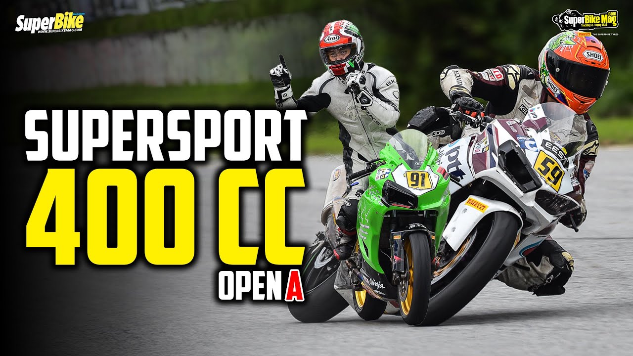 SuperSport 400 cc. Open A - SuperBikeMag.com Trackday & Trophy 2025 R.1