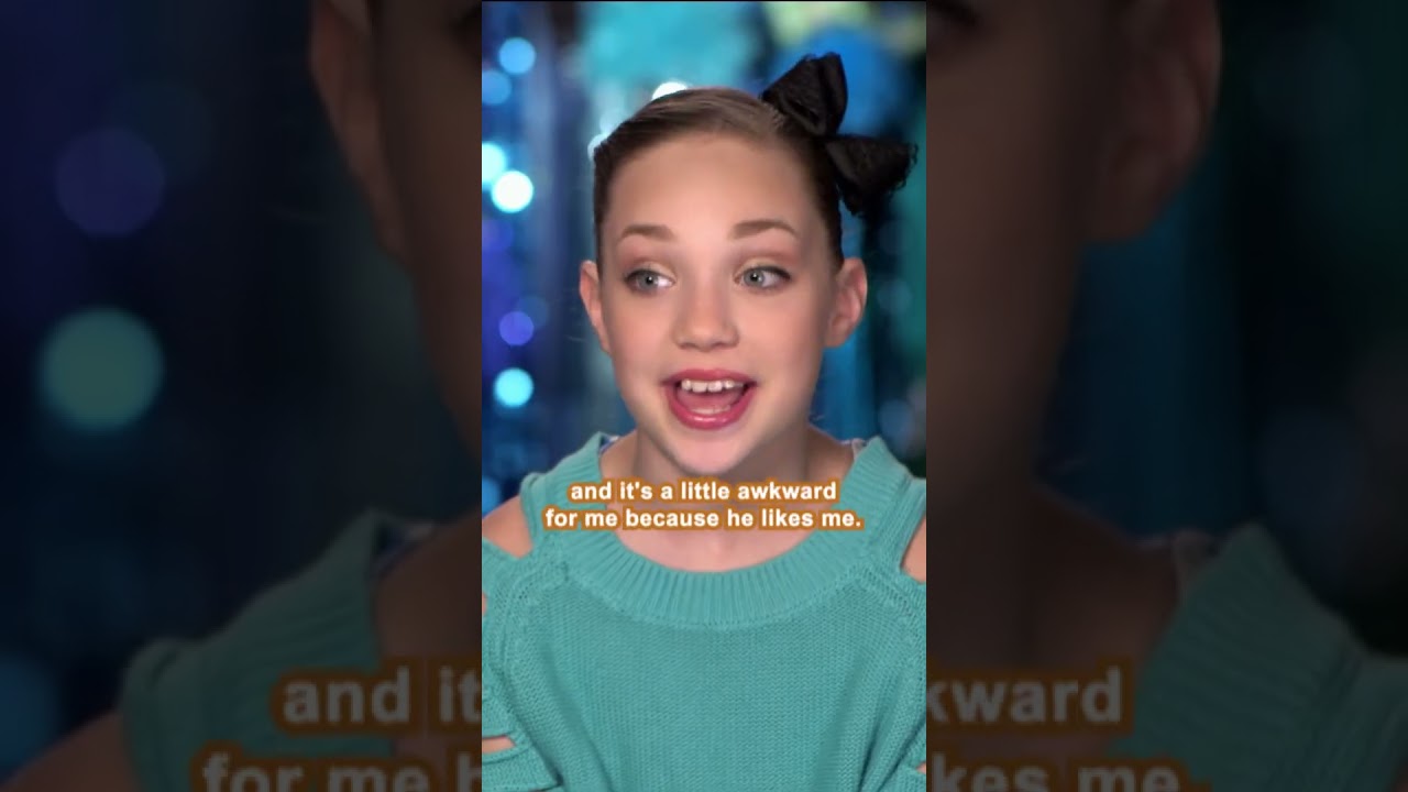 Maddie Is Nervous for Her KISS With Gino! 😅 | Dance Moms | #shorts