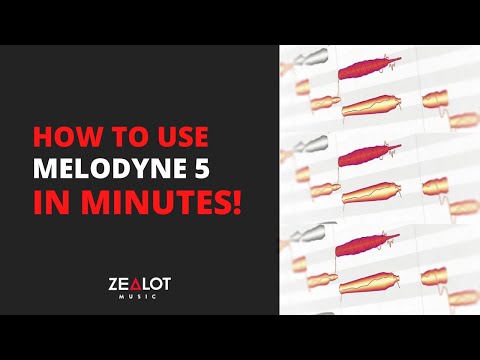 How to Pitch Correct Natural Sounding Vocals with Melodyne 5 in Minutes!