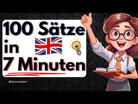 Learn English for beginners – 100 simple sentences everyone needs to know! ...easy in 7 minutes