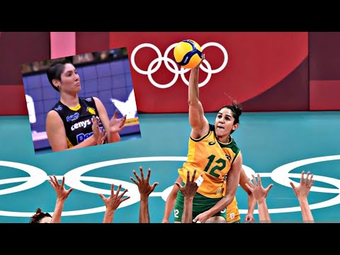 Natália Crava bola na Pequena Diagonal - Rexona x Praia Clube 🏐