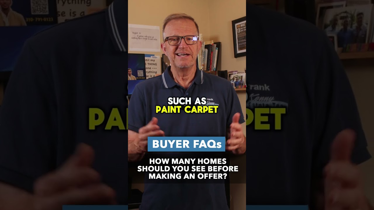 How many homes should you see before making an offer?