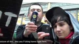 "I Wipe My A** With the American Flag":  The New Civility of the Left on Display